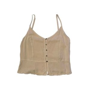 Love Tree Beige Cami Cottage-core Size Small